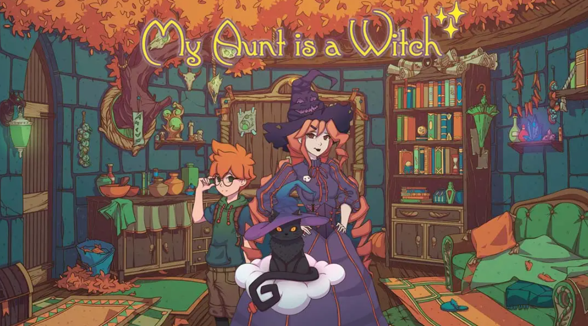 《我的阿姨是个女巫 My Aunt is a Witch》Switch英文版NSZ下载 – 含1.0.0补丁_0