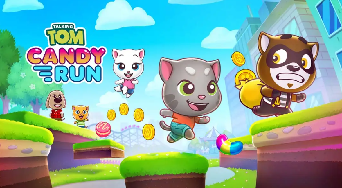 《汤姆猫糖果跑酷 Talking Tom Candy Run》Switch英文版NSZ下载 – 含1.0.0补丁_0