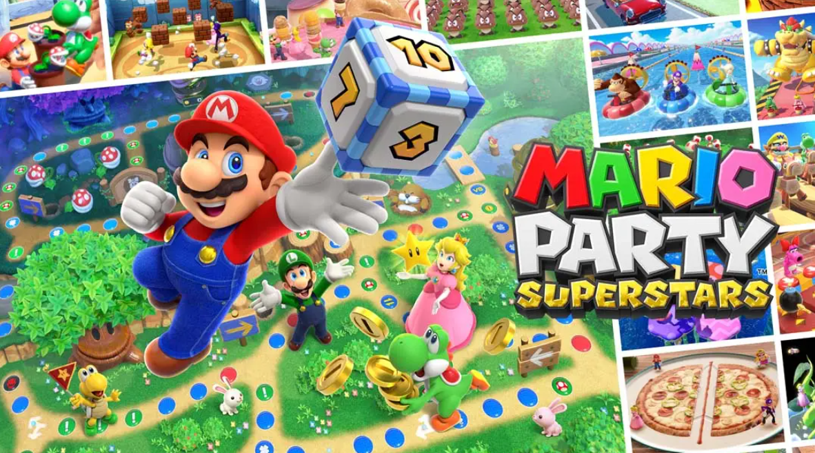 《马里奥派对：超级巨星 Mario Party Superstars》Switch中文+1.1.1补丁_0