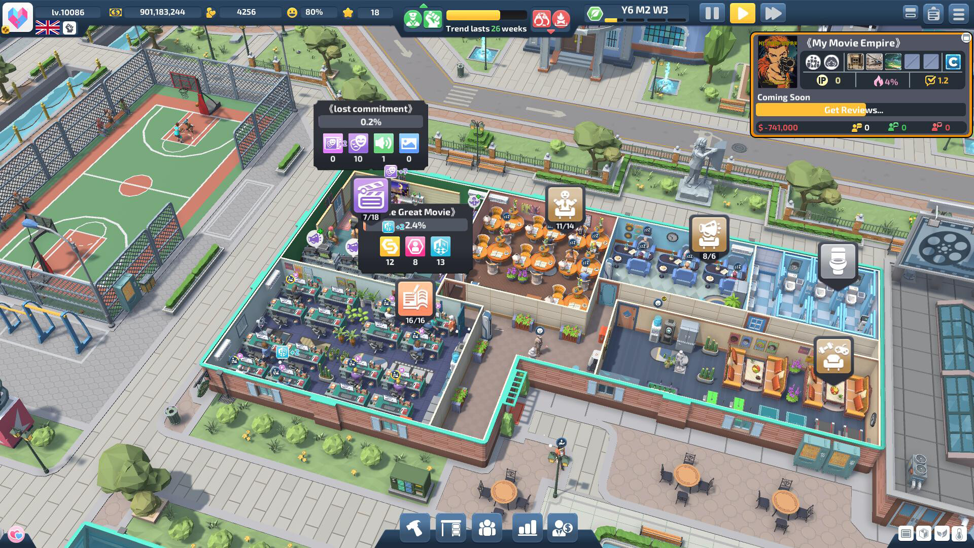 《超级电影大亨/Super Movie Tycoon》PC中文版下载-含v1.2.3_2