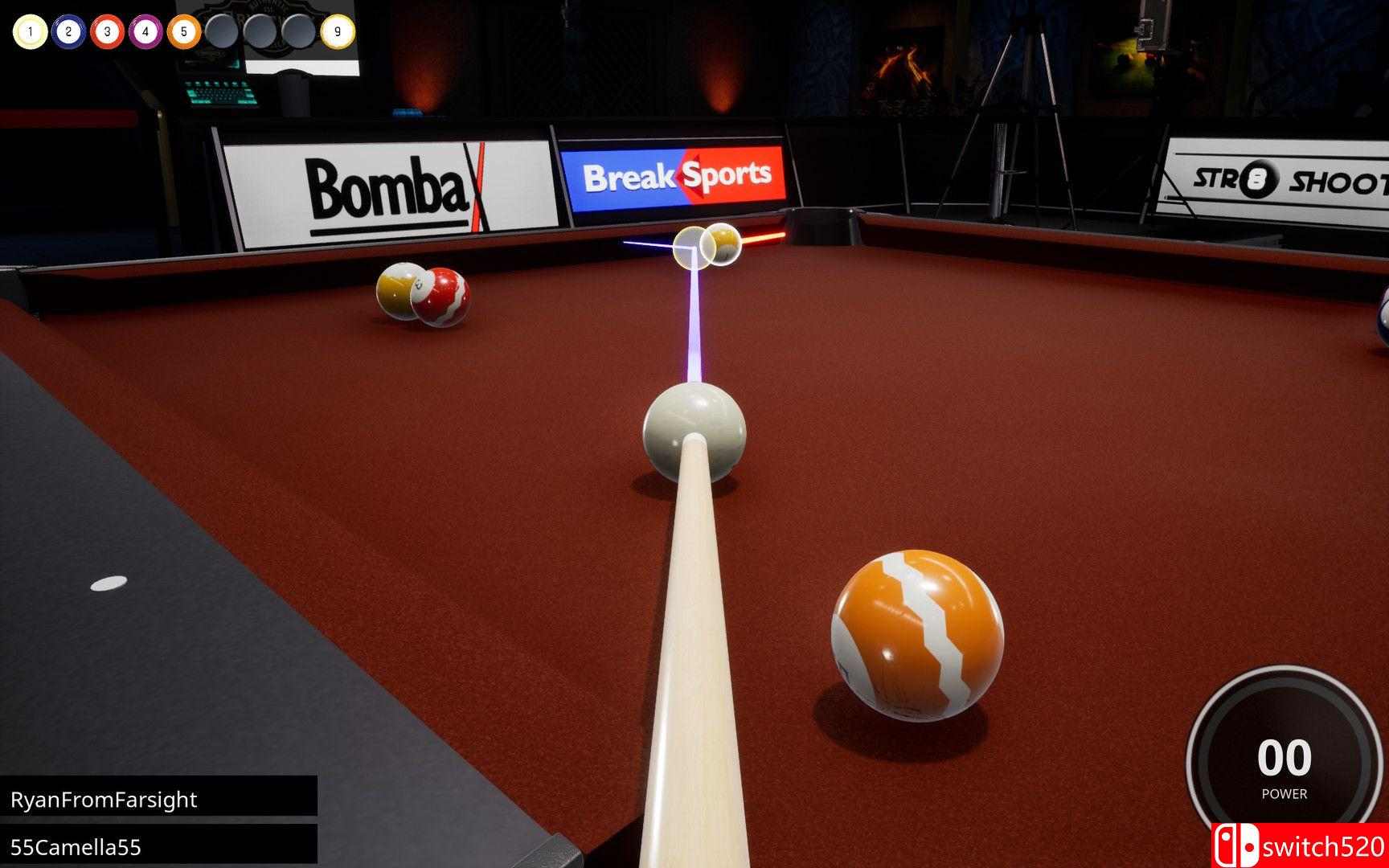 《布伦瑞克职业台球 Brunswick Pro Billiards》Switch英文版NSZ下载 – 含1.0.0补丁_2