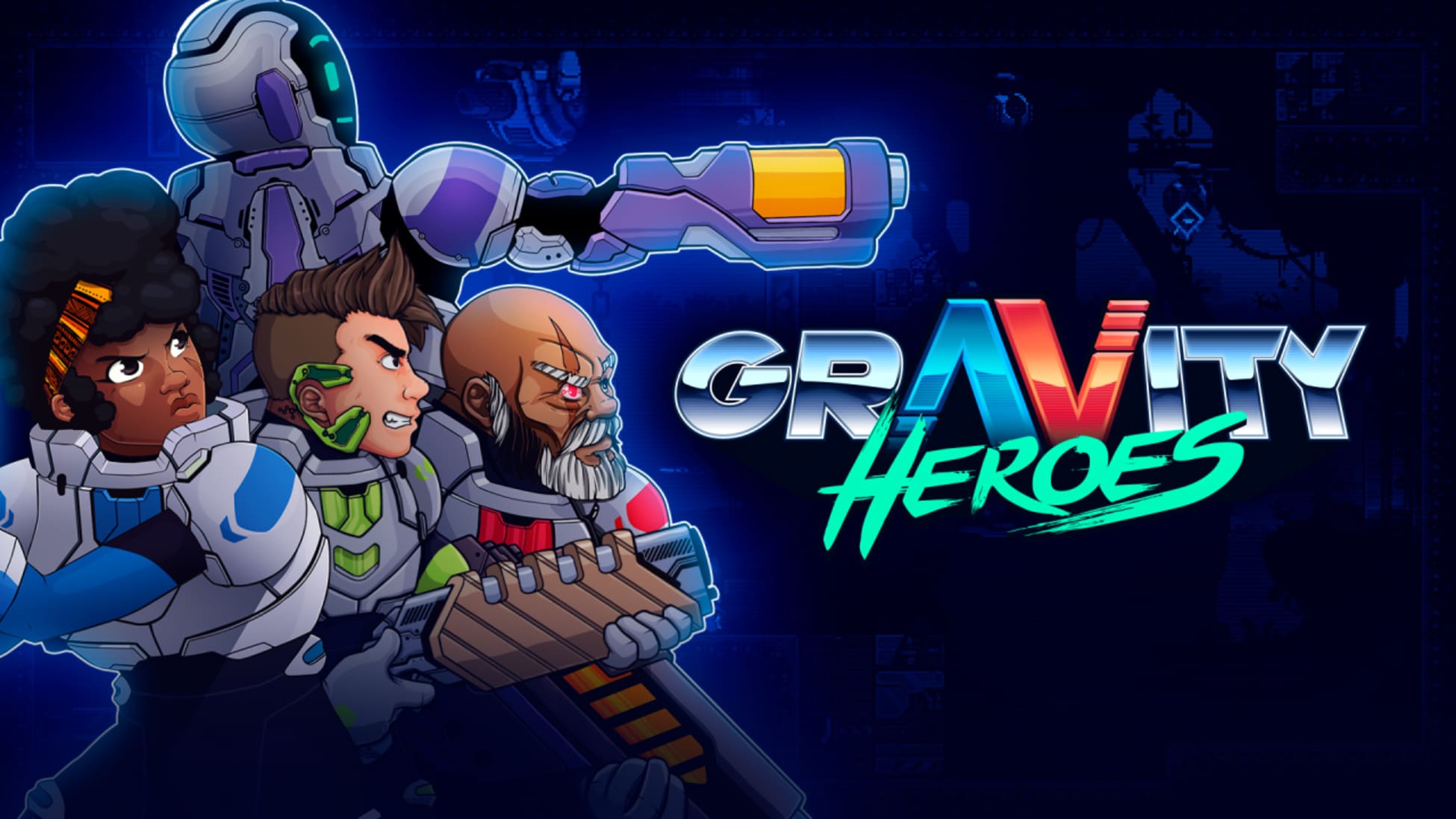 《重力英雄 Gravity Heroes》Switch英文+1.0.0补丁_1
