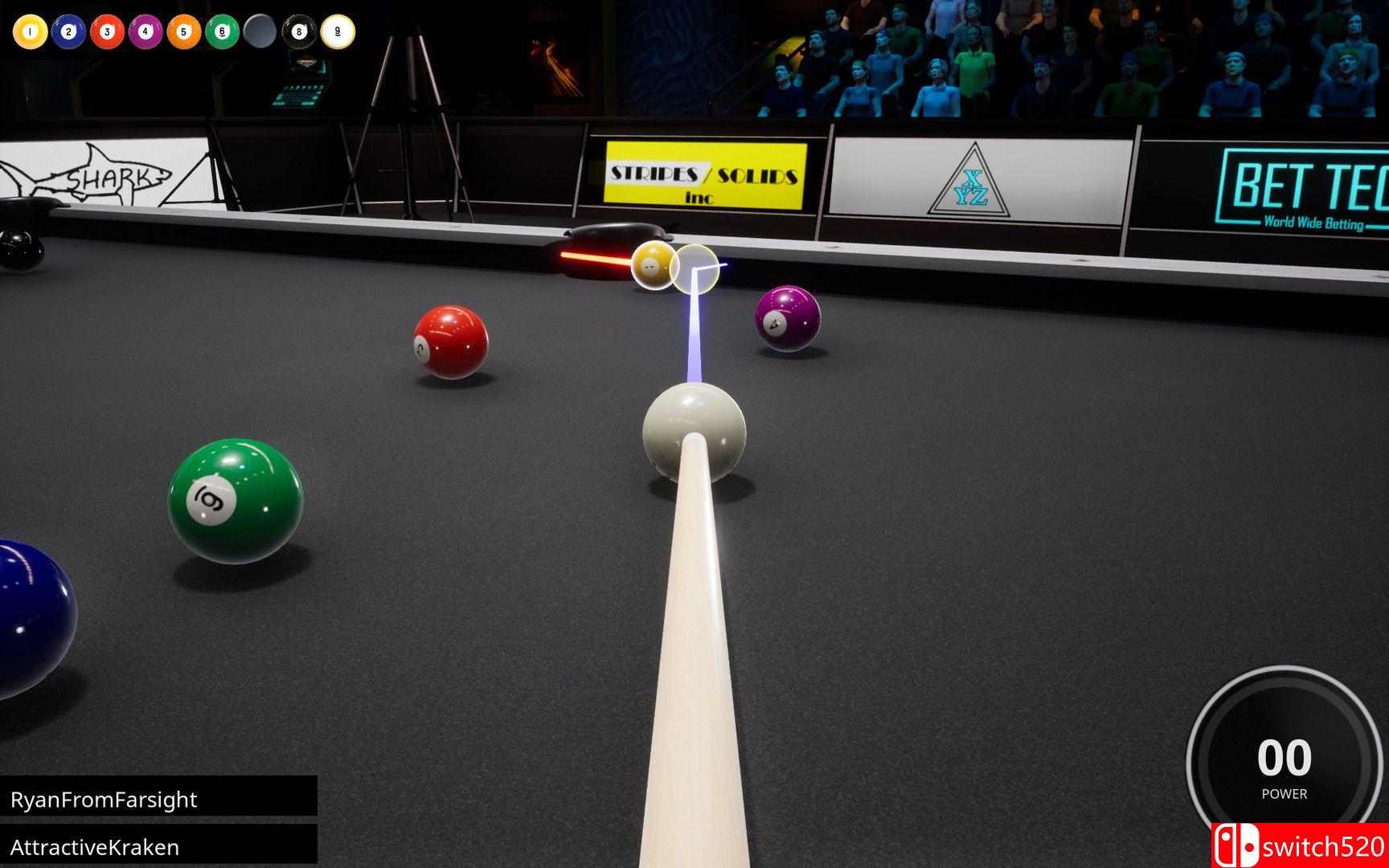 《布伦瑞克职业台球 Brunswick Pro Billiards》Switch英文版NSZ下载 – 含1.0.0补丁_1