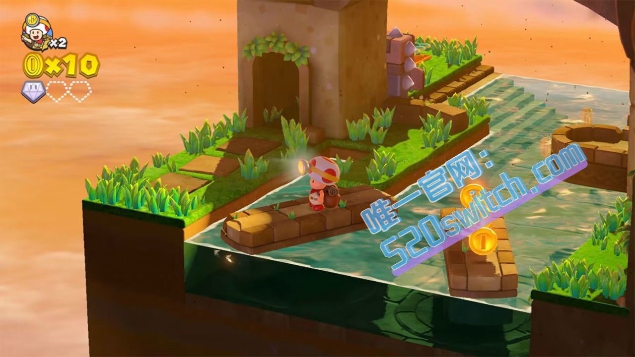 《前进！奇诺比奥队长 Captain Toad Treasure Tracker》Switch美版+1.4.2补丁+2DLC_1