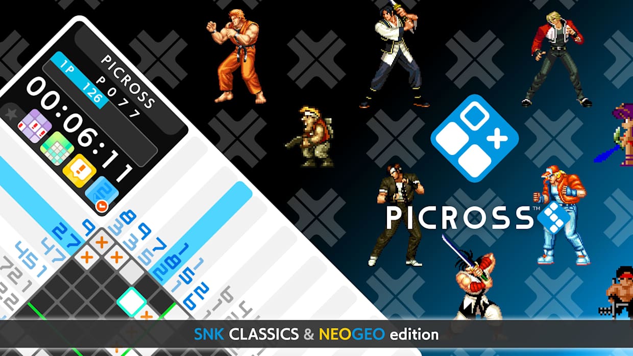 《绘图方块S SNK经典＆NEOGEO PICROSS S SNK》Switch美版中文+1.0.3补丁_0