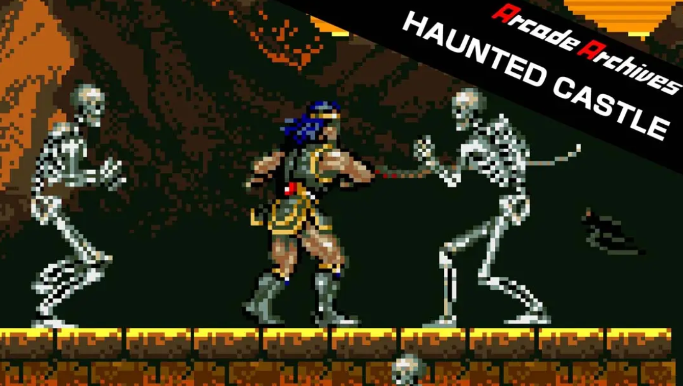 《街机档案馆：恶魔城 Arcade Archives HAUNTED CASTLE》Switch英文+1.0.2补丁_0