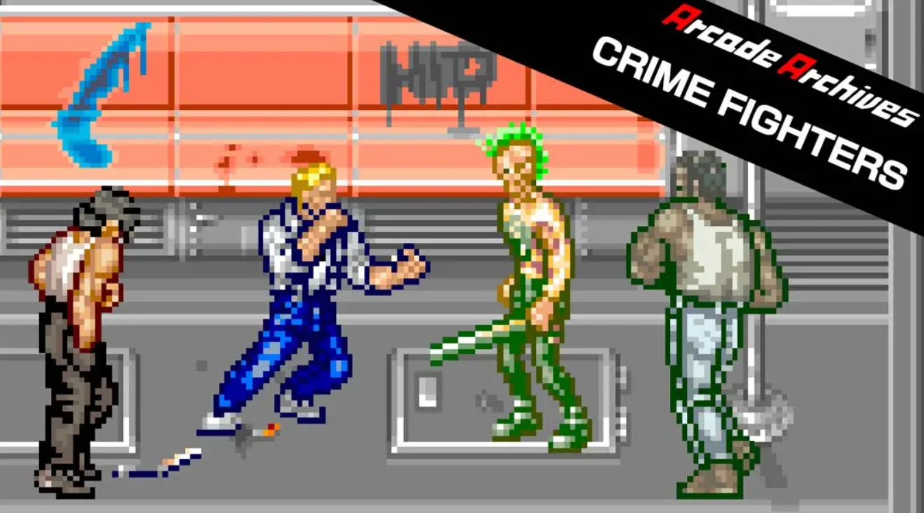 《罪恶战士 Arcade Archives CRIME FIGHTERS》Switch英文+1.0.0补丁_0