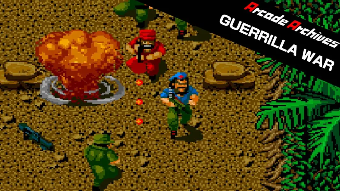 《街机档案馆：古巴战士 Arcade Archives GUERRILLA WAR》Switch英文+1.0.0补丁_0