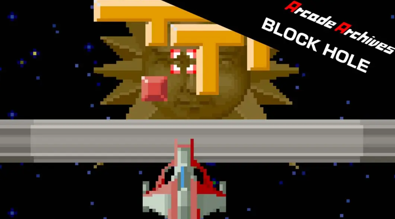 《射击方块 Arcade Archives BLOCK HOLE》Switch英文+1.0.0补丁_0