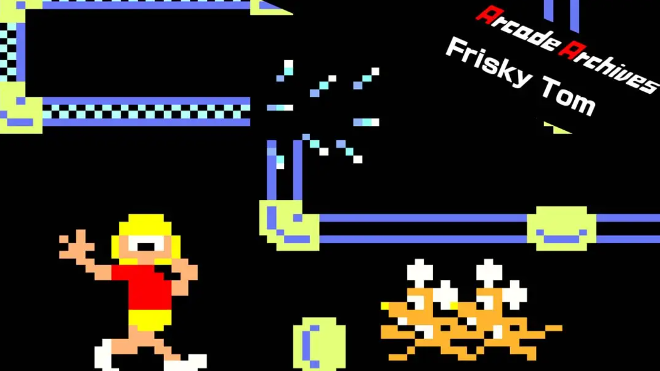 《街机档案馆：活泼的汤姆 Arcade Archives Frisky Tom》Switch英文+1.0.0补丁_0