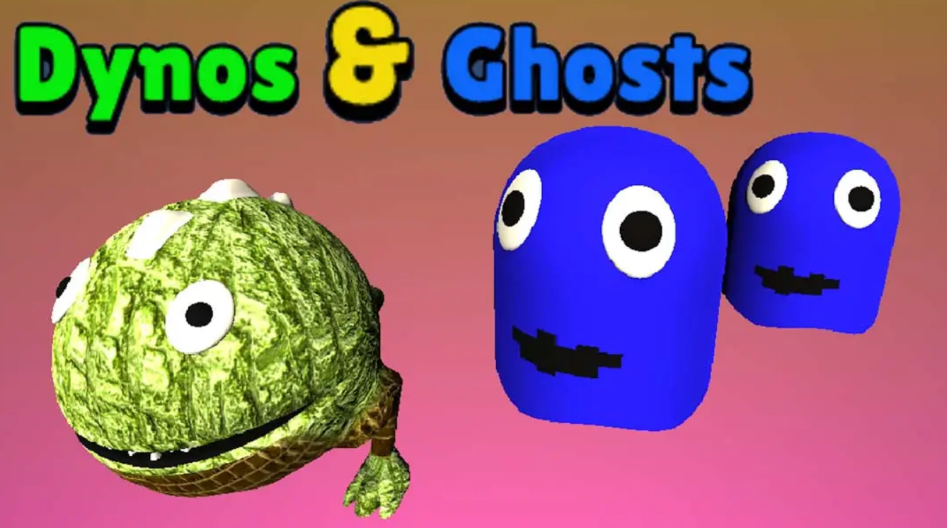 《鬼鬼和迪诺斯 Dynos & Ghosts》Switch中文+1.0.0补丁_0
