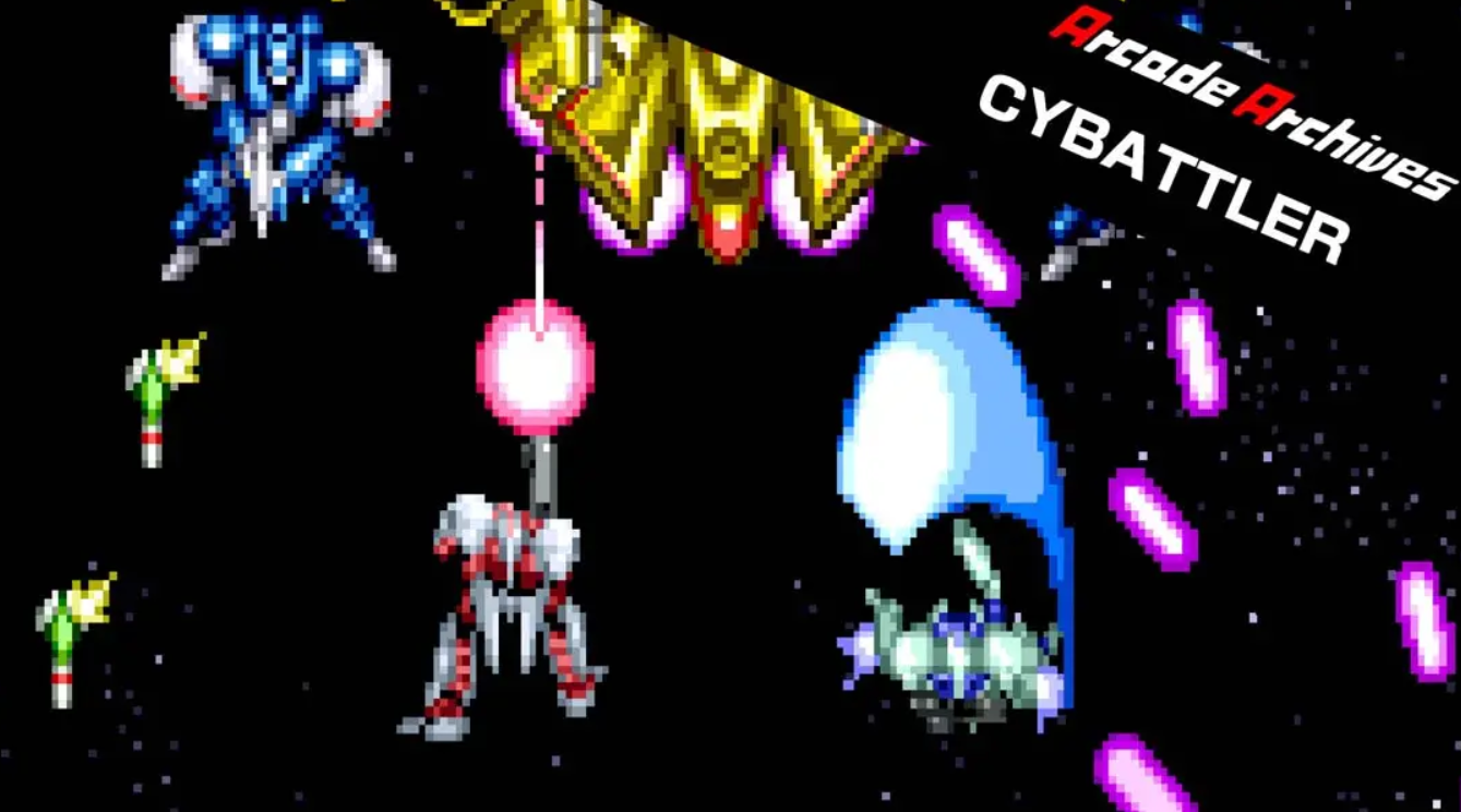 《街机游戏战斗机械 Arcade Archives CYBATTLER》Switch英文+1.0.0补丁_0