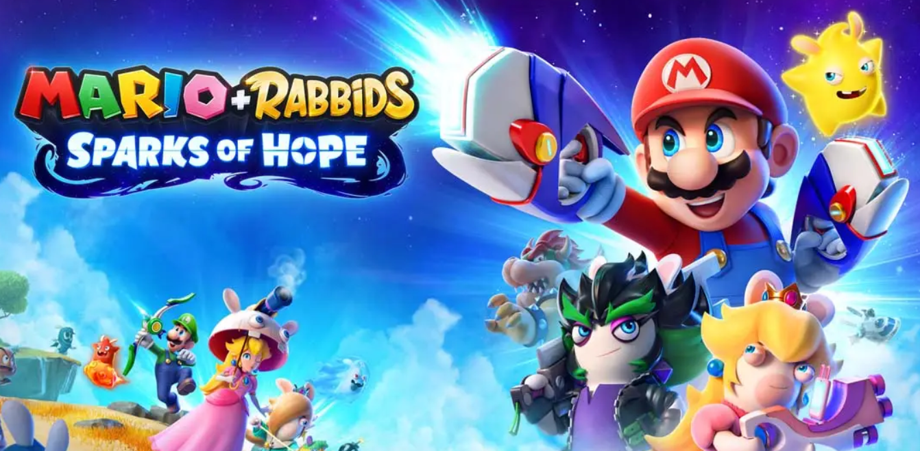 《马里奥与疯狂兔子 希望之星 .Mario + Rabbids® Sparks of Hope》Switch美版英文+1.2.2076427补丁+3DLC_0