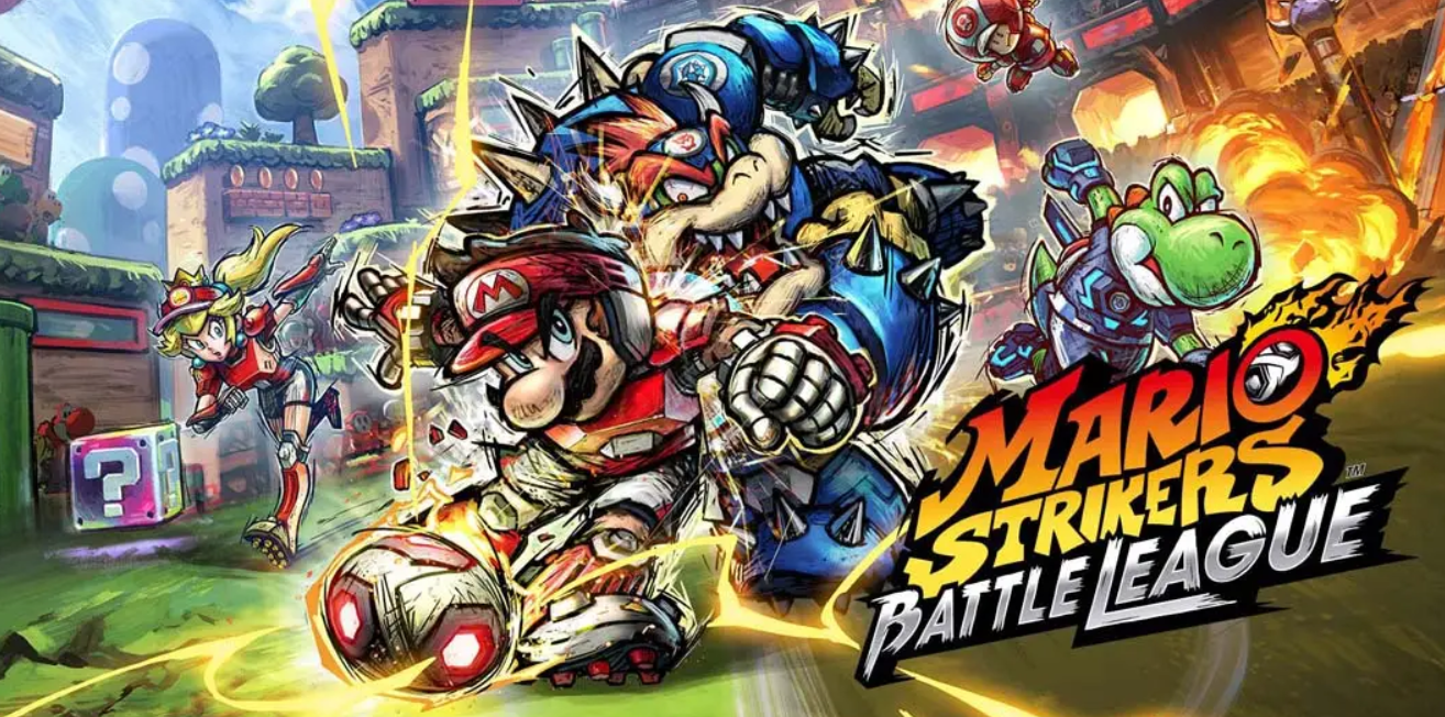 《马里奥激战前锋:战斗联赛 Mario Strikers: Battle League First Kick》Switch美版中文+1.3.2补丁_0