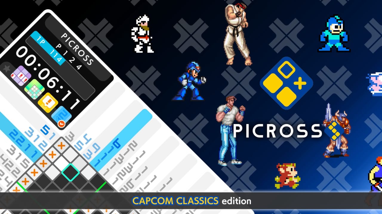 《绘图方块S CAPCOM经典特别版 PICROSS S CAPCOM》Switch美版中文+1.0.3补丁_0