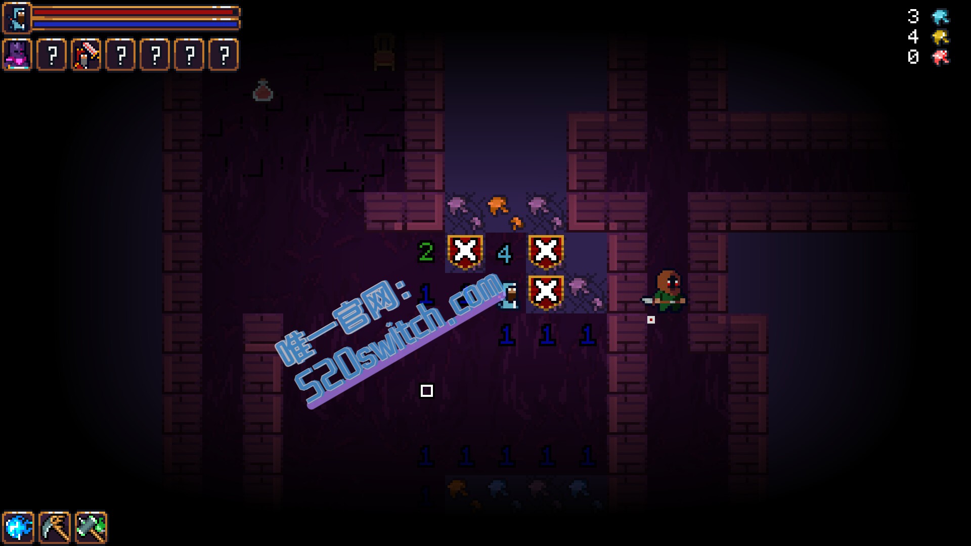 《地牢扫雷 Dungeon Minesweeper》Switch美版中文+1.0.1补丁_2