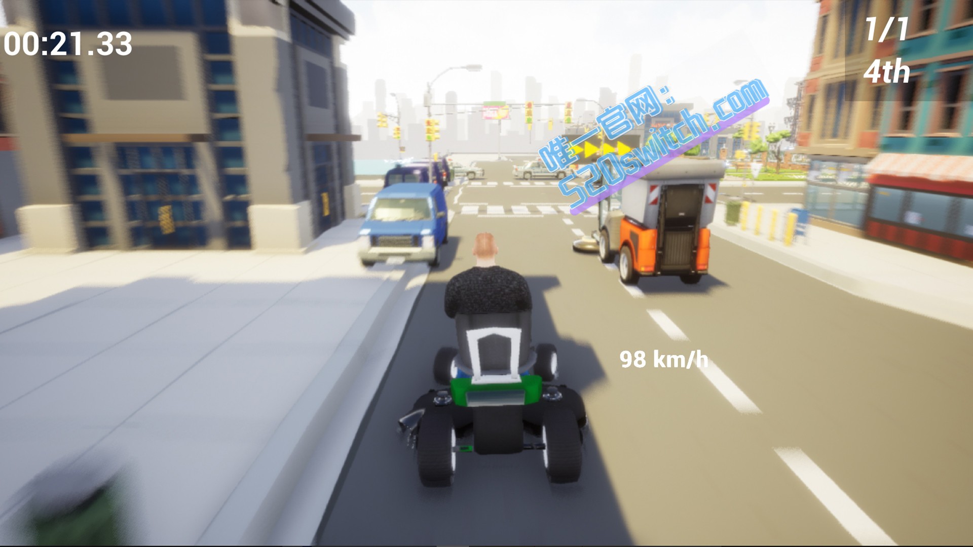 《割草机游戏 赛车 Lawnmower Game：Racing》Switch英文+1.0.0补丁_1