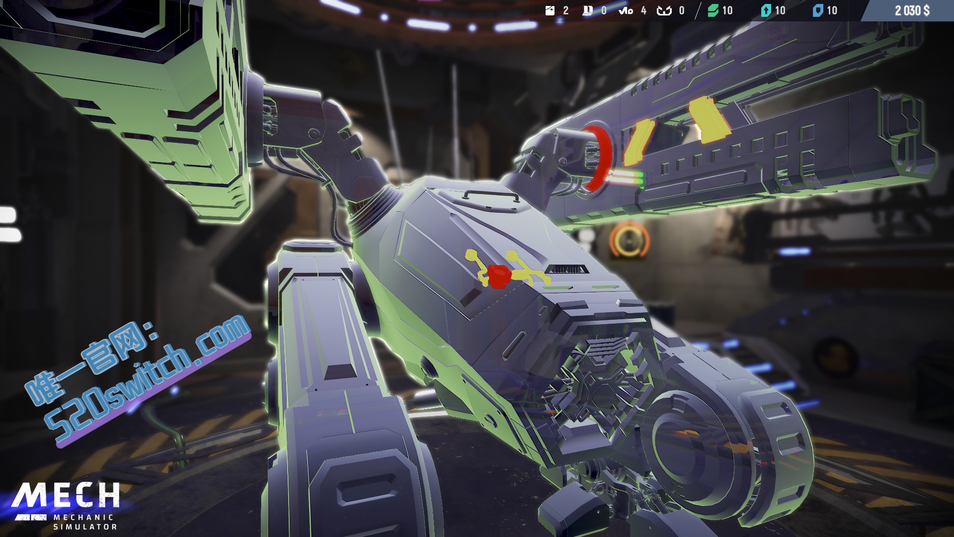 《机甲大师 Mech Mechanic Simulator》Switch美版中文+1.0.0补丁_1