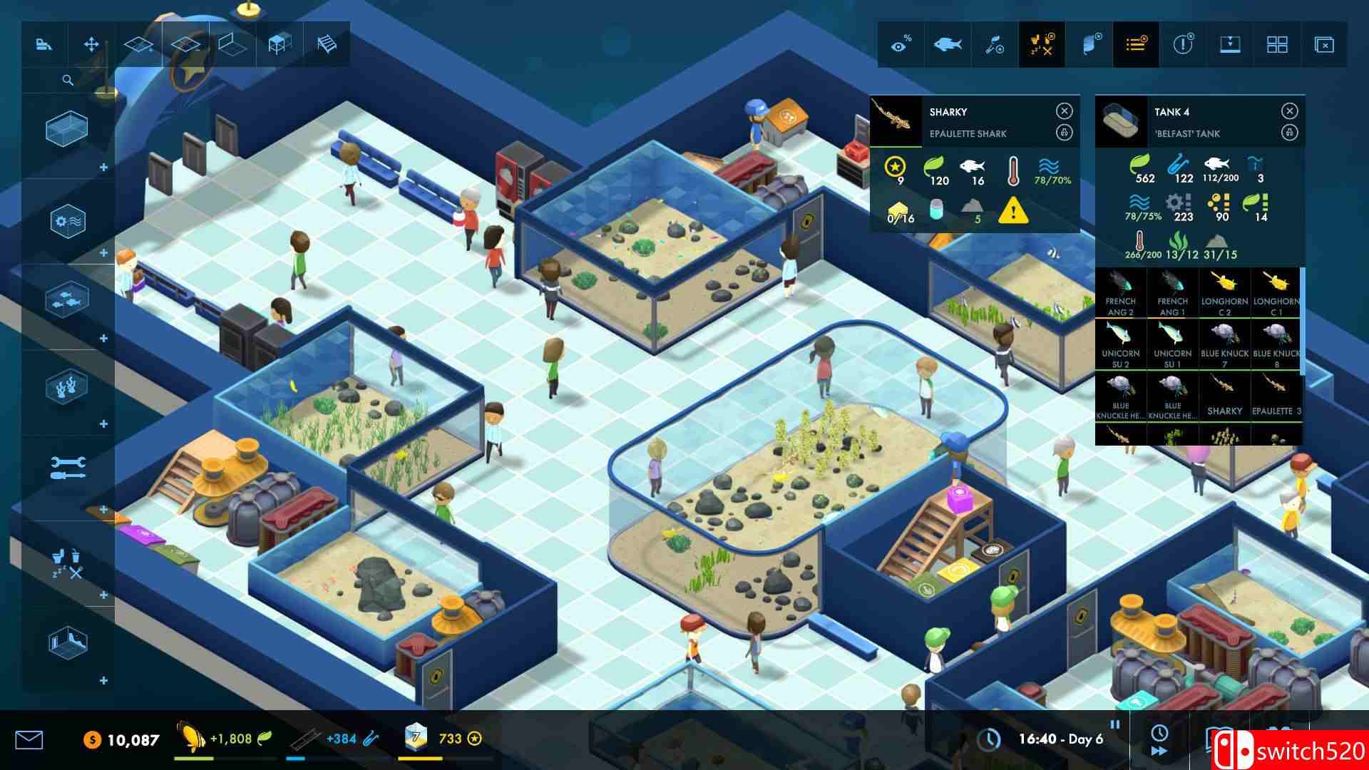 《大水族馆 Megaquarium》Switch美版英文+2.2.5.12补丁_2
