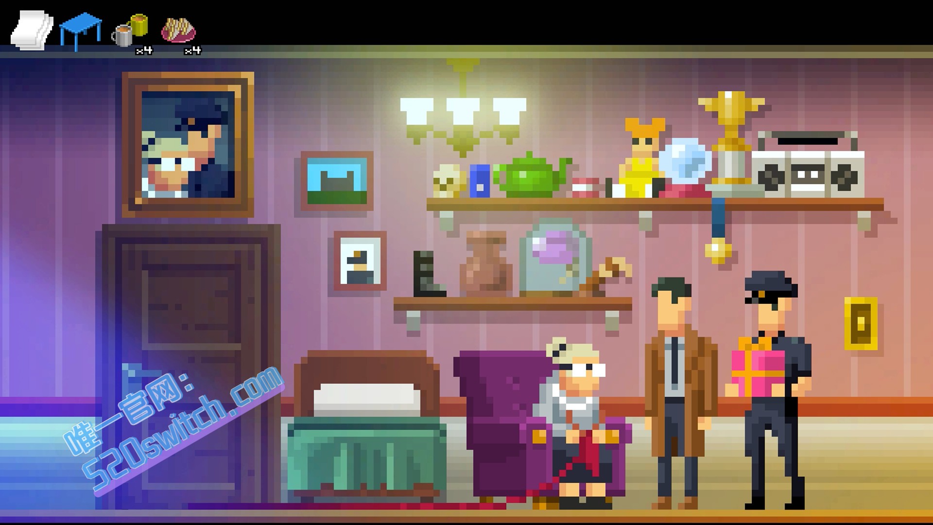 《黑暗侦探:黑暗中的摸索 The Darkside Detective A Fumble in the Dark》Switch美版英文+2.30.48补丁_1