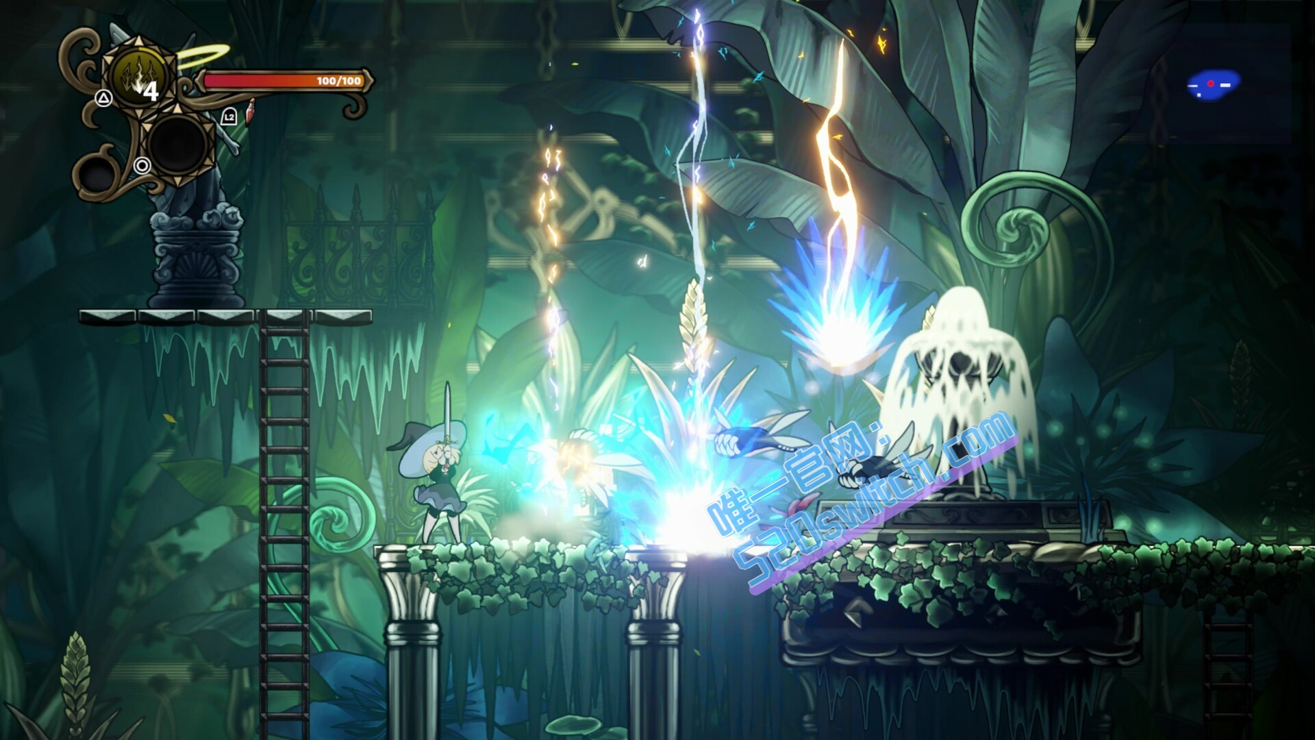 《不寐之境 女巫与魔咒 Never Grave The Witch》Switch版1.0.5补丁_1