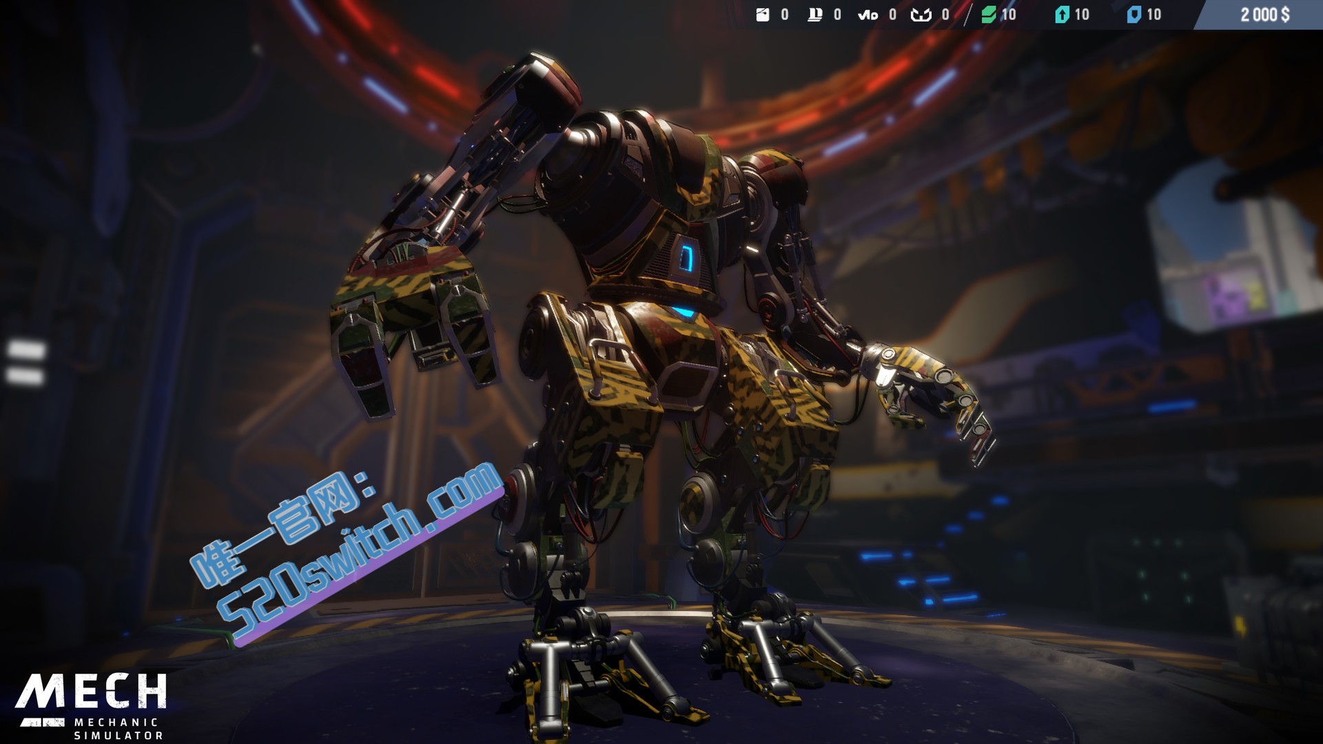 《机甲大师 Mech Mechanic Simulator》Switch美版中文+1.0.0补丁_2