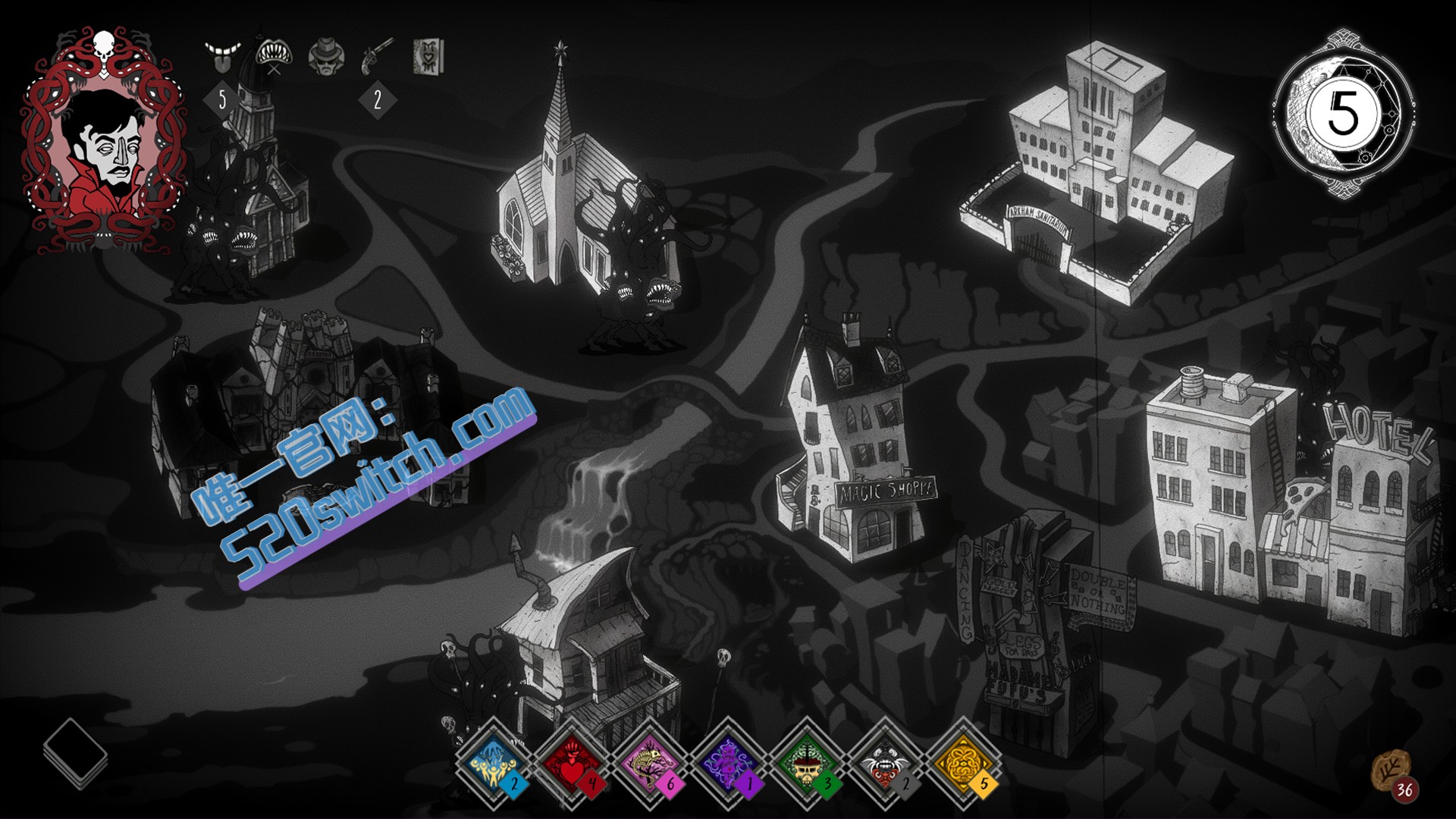 《Fhtagn！- 疯狂爬行的故事 Fhtagn! – Tales of the Creeping Madness》Switch英文+1.0.1补丁_2