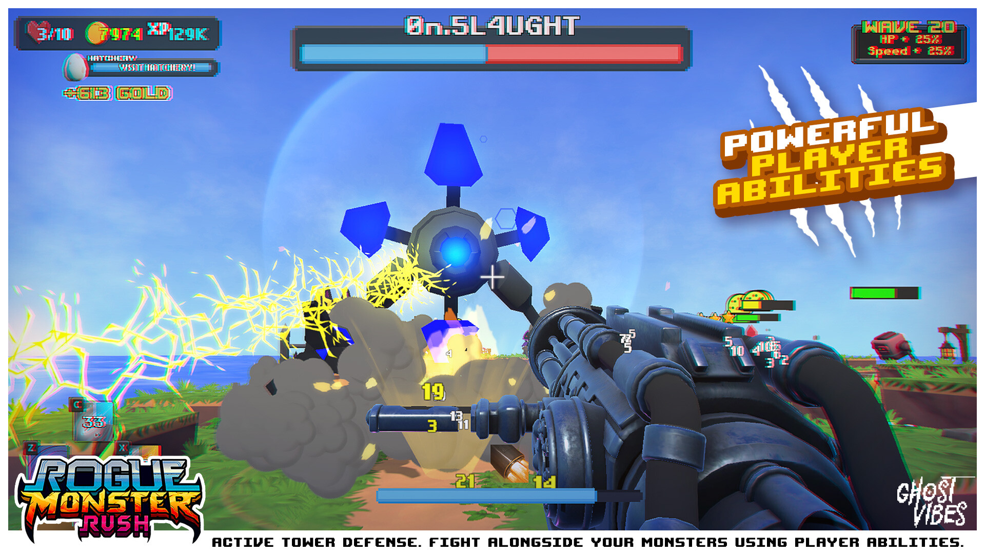 《肉鸽怪兽冲刺/Rogue Monster Rush》PC英文版下载-含Build.22247893_1