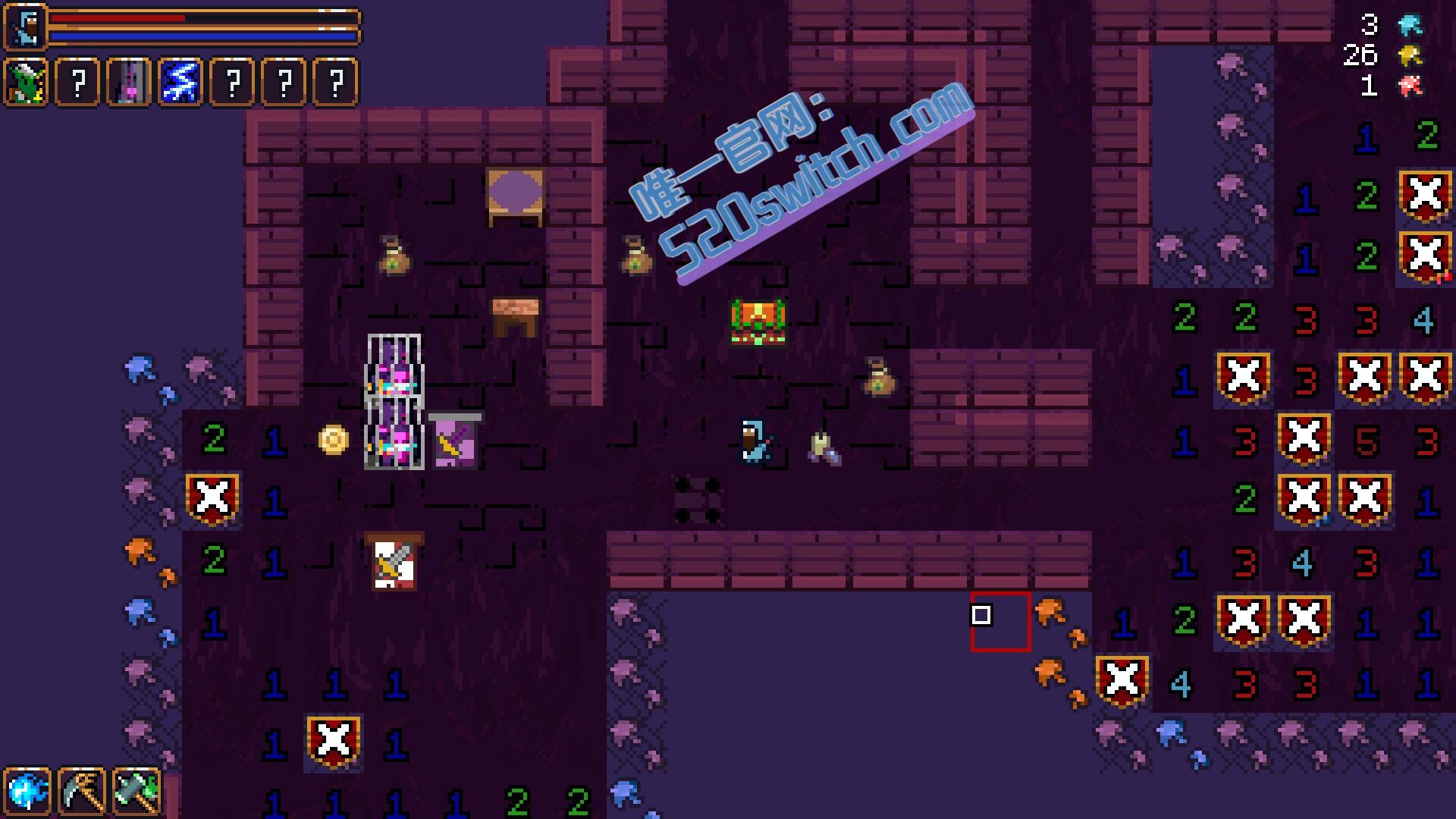 《地牢扫雷 Dungeon Minesweeper》Switch美版中文+1.0.1补丁_1