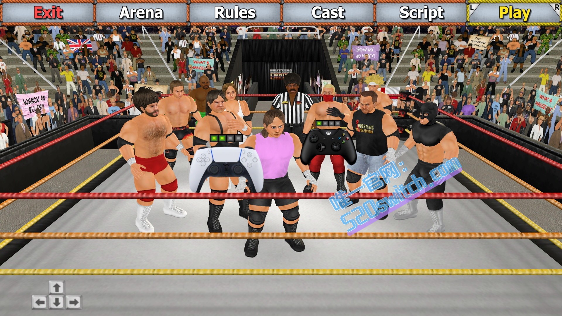 《摔跤帝国 Wrestling Empire》Switch美版英文+1.4.9补丁_1