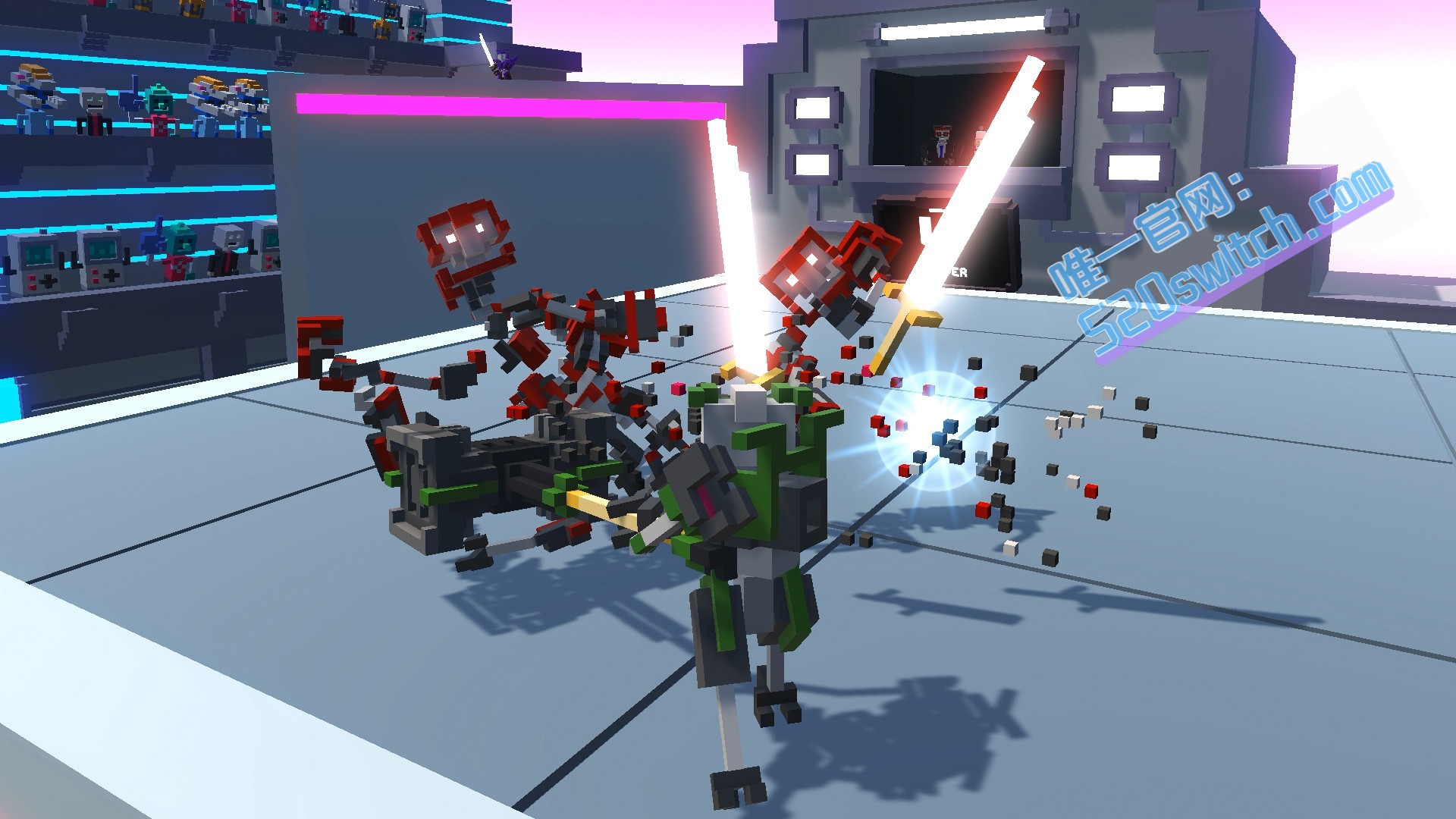 《机器人角斗场 Clone Drone in the Danger Zone》Switch美版中文+1.9.0补丁_2