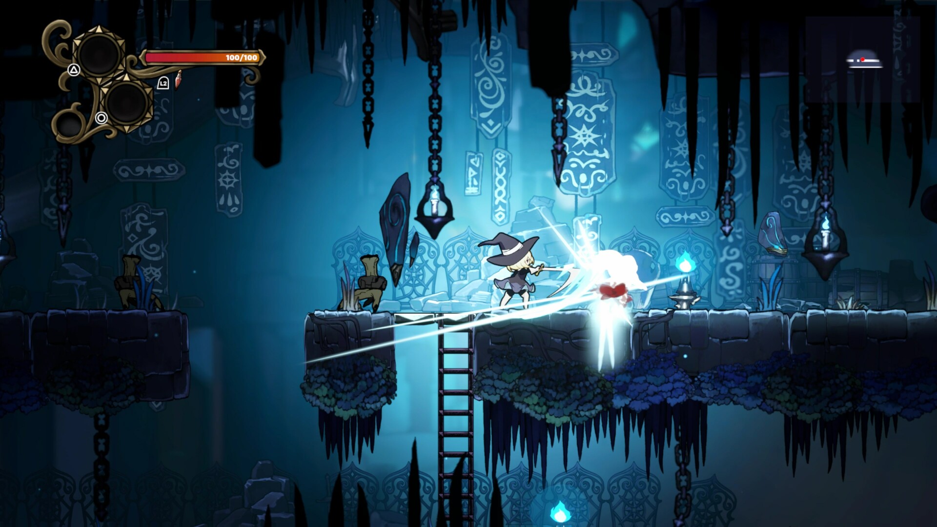 [9.0]《不寐之境：女巫与魔咒 Never Grave》PS4港服美版中文+V1.03_2