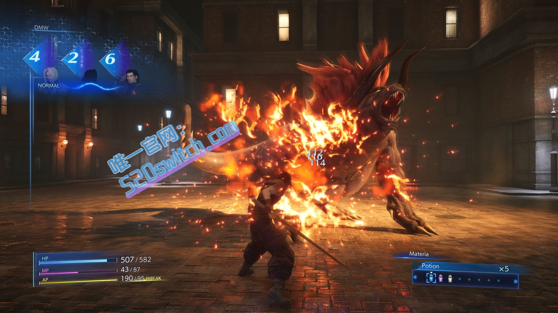 《最终幻想VII：核心危机重聚 CRISIS CORE –FINAL FANTASY VII– REUNION》Switch港版中文+1.0.4补丁+1DLC_1