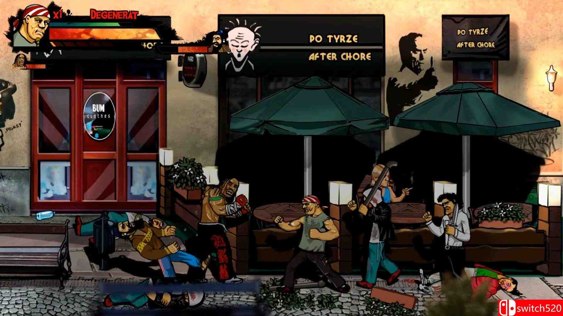 Skinny and Franko: Fists of Violence 暴力之拳 Switch v3.0.1 金手指下载_2