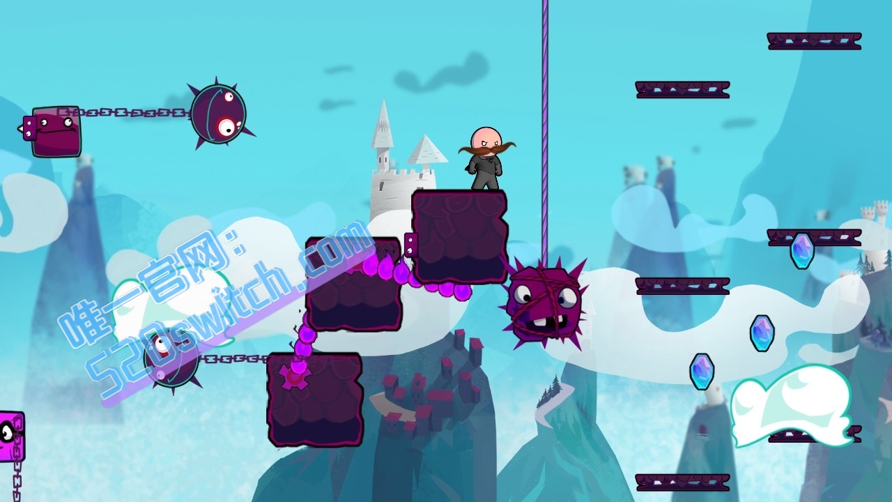《云端王国 Cloudberry Kingdom》Switch版_2