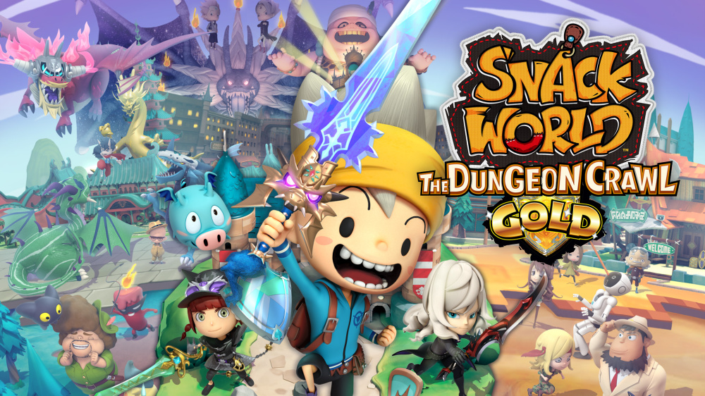 《点心世界：地牢爬行 – 黄金版》Switch欧版_0