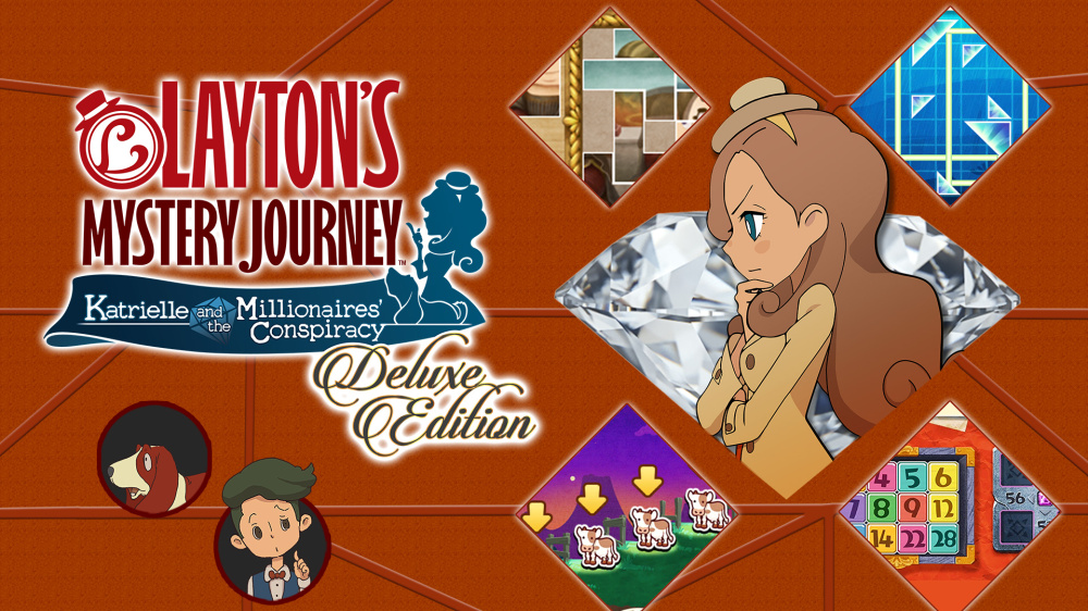 《雷顿神秘之旅 卡特莉艾尔与大富豪的阴谋 豪华版》Switch欧版_0