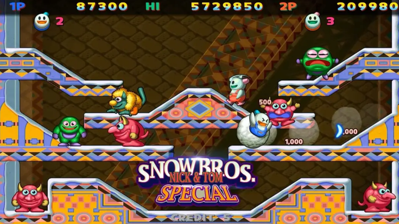 《雪人兄弟特别版 Snow Bros. Special》Switch美版中文+1.1.1补丁+1DLC_0