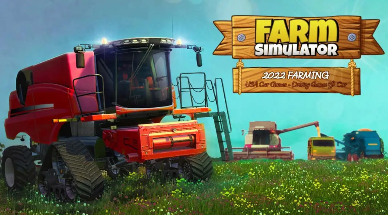 《农场模拟美国汽车游戏-驾驶游戏和汽车2022年农场 Farm Simulator USA Car Games – Driving games & Car》Switch 1.0.0补丁_0