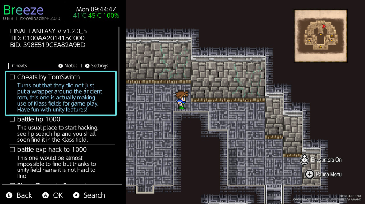最终幻想 5 FINAL FANTASY V Switch 1.2.0_5 金手指下载_0