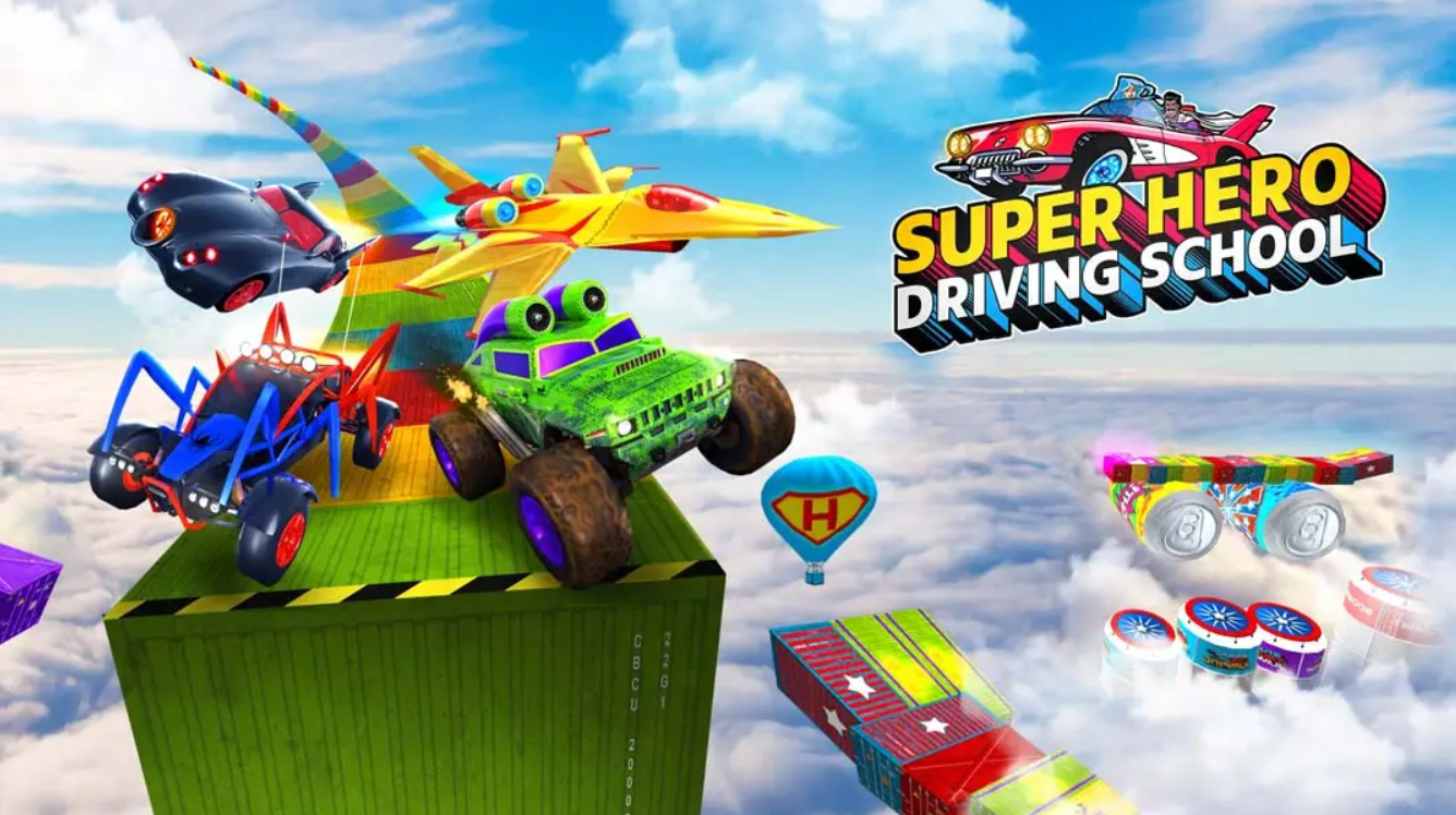 《超级英雄驾驶学校 Super Hero Driving School》Switch版1.0.0补丁_0