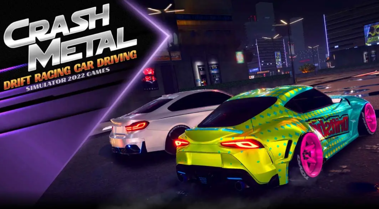 《漂移赛车驾驶 CrashMetal – Drift Racing Car Driving Simulator 2022 Games》Switch版1.0.0补丁_0