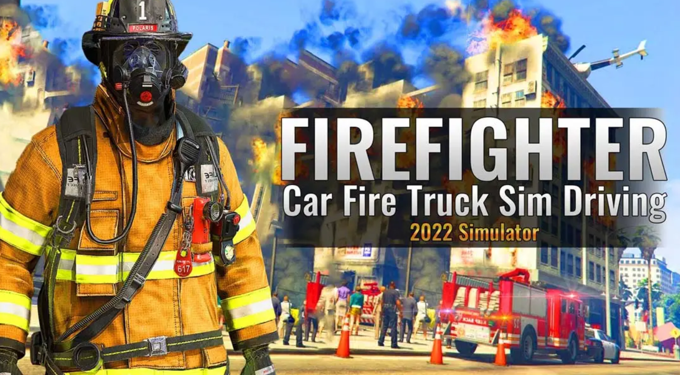 《真实消防车模拟驾驶灭火 Firefighter:Car Fire Truck Sim Driving 2022 Simulator》Switch版1.1.0补丁_0