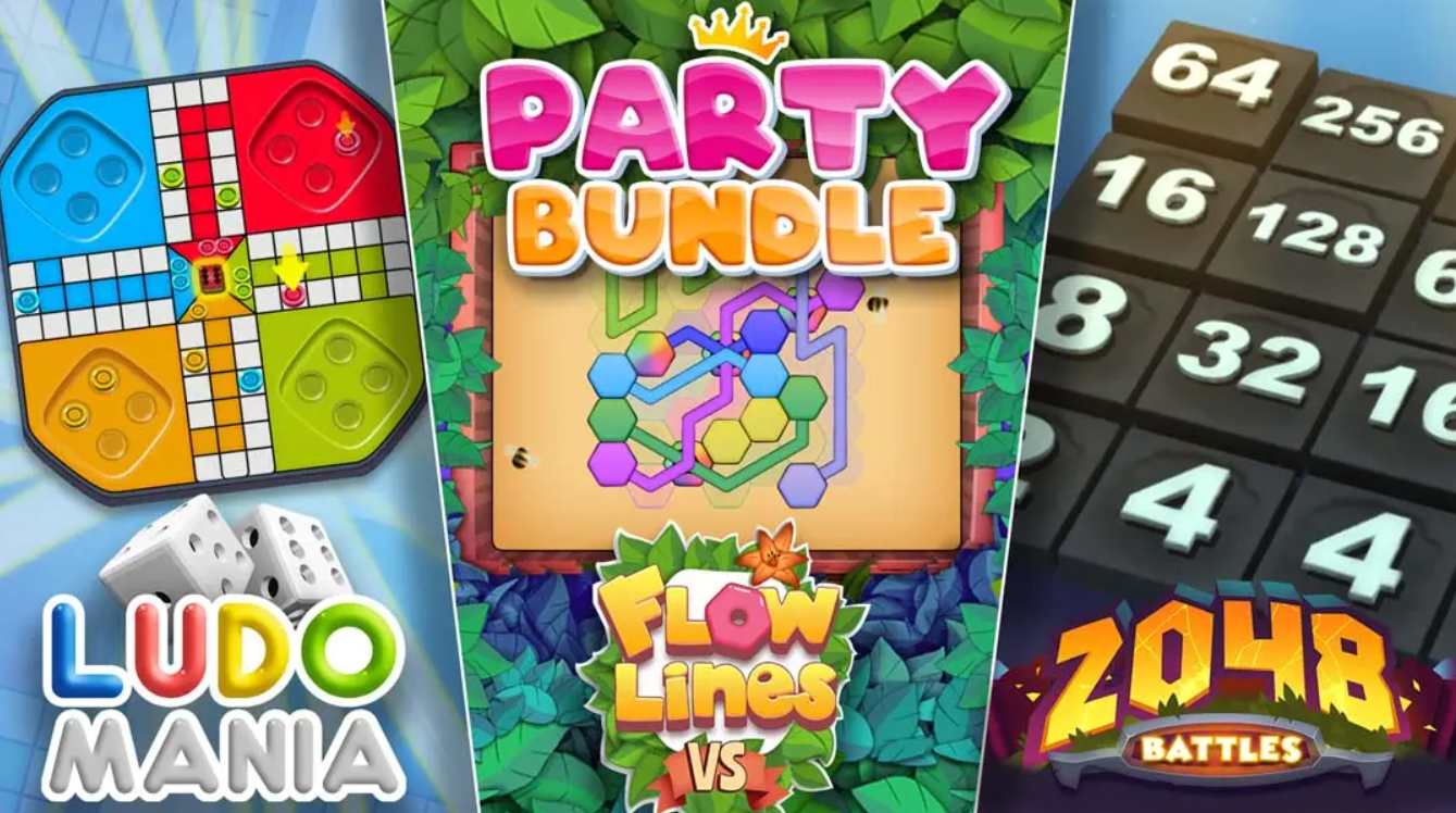 《Party Bundle: Ludomania & Flowlines VS & 2048 Battles》Switch版1.1.0补丁_0