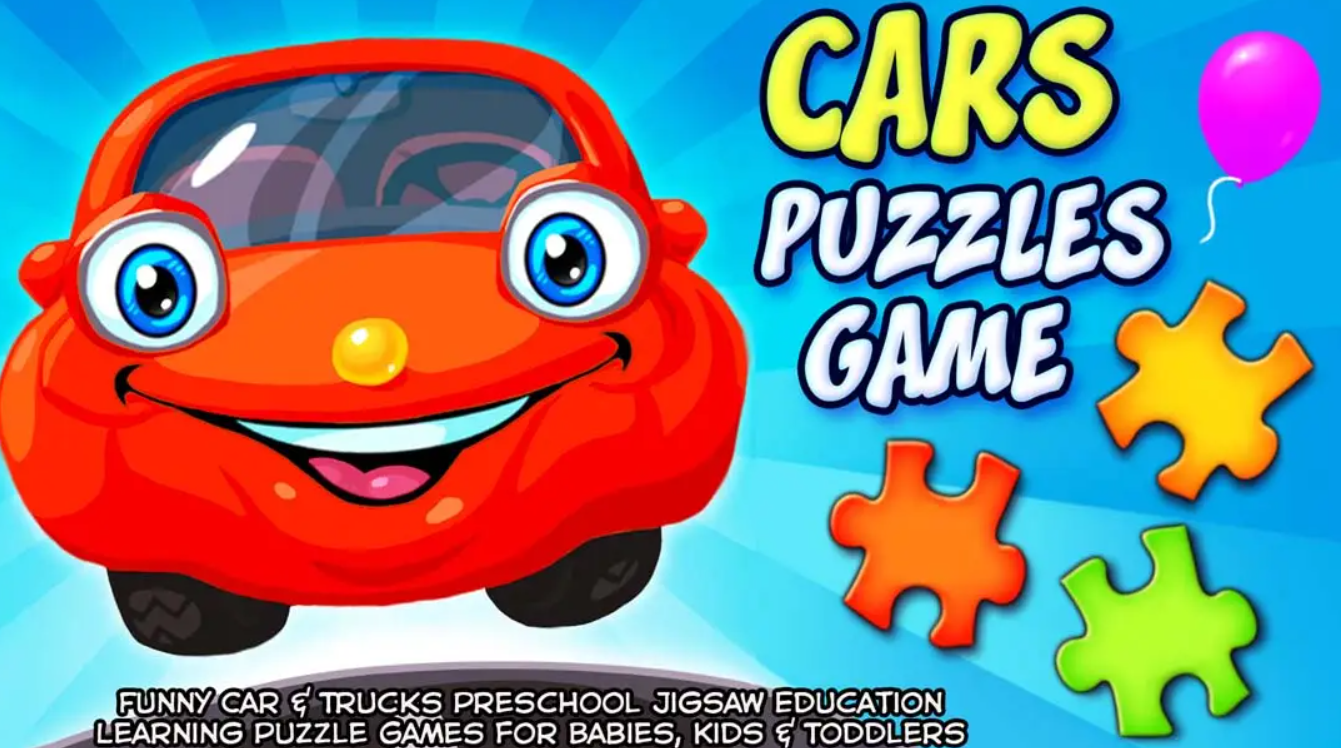 《汽车拼图游戏 Cars Puzzles Game – Funny Car & Trucks Preschool Jigsaw Education Lea》Switch版1.0.0补丁_0