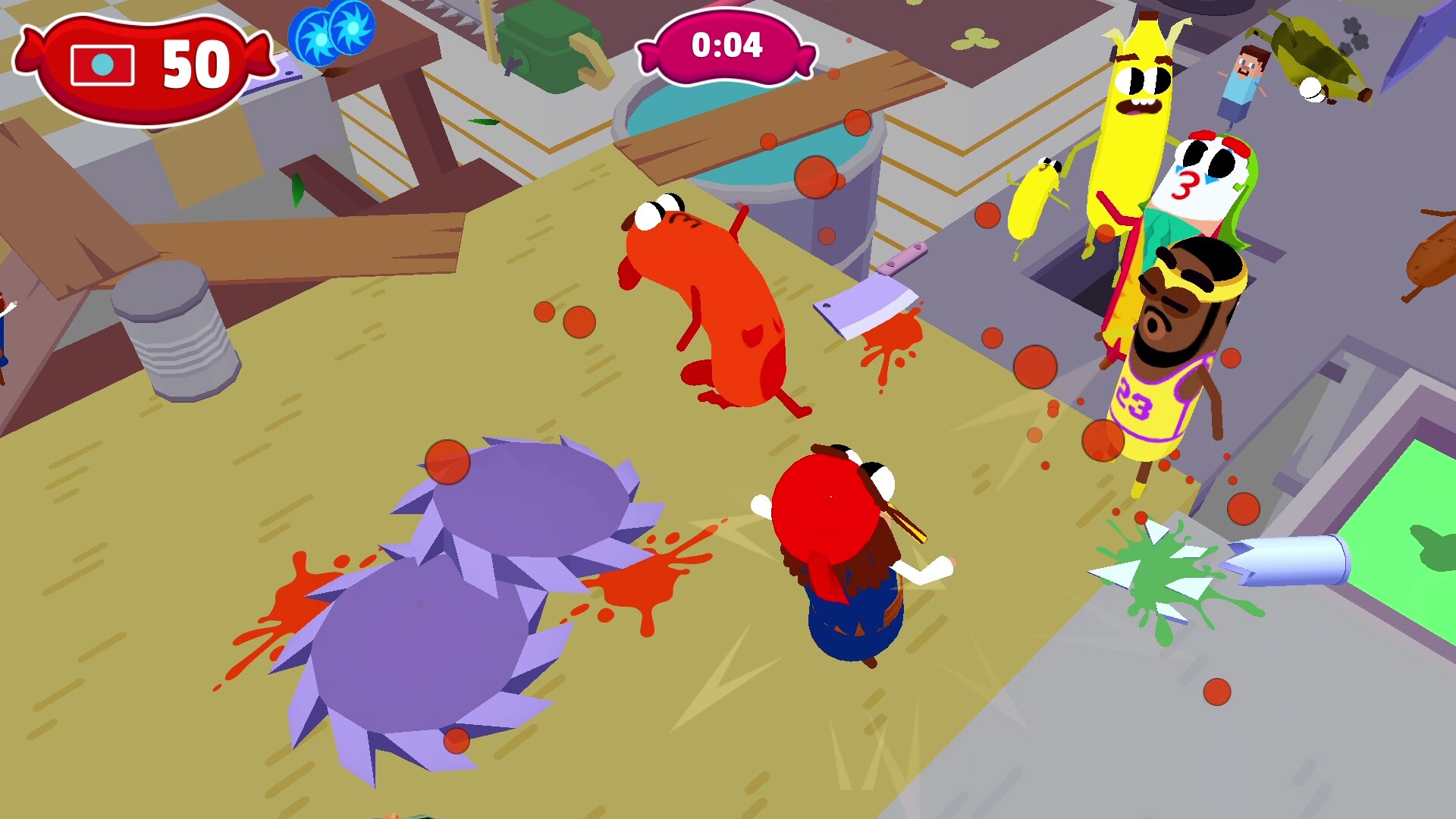 《香肠咆哮 Sausage Wars》Switch版1.0.1补丁_2