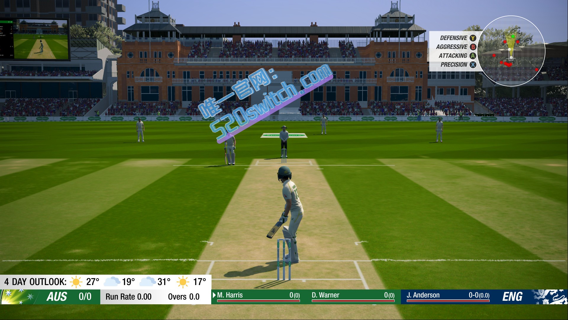 《板球19 Cricket 19》Switch 1.0.7补丁_2