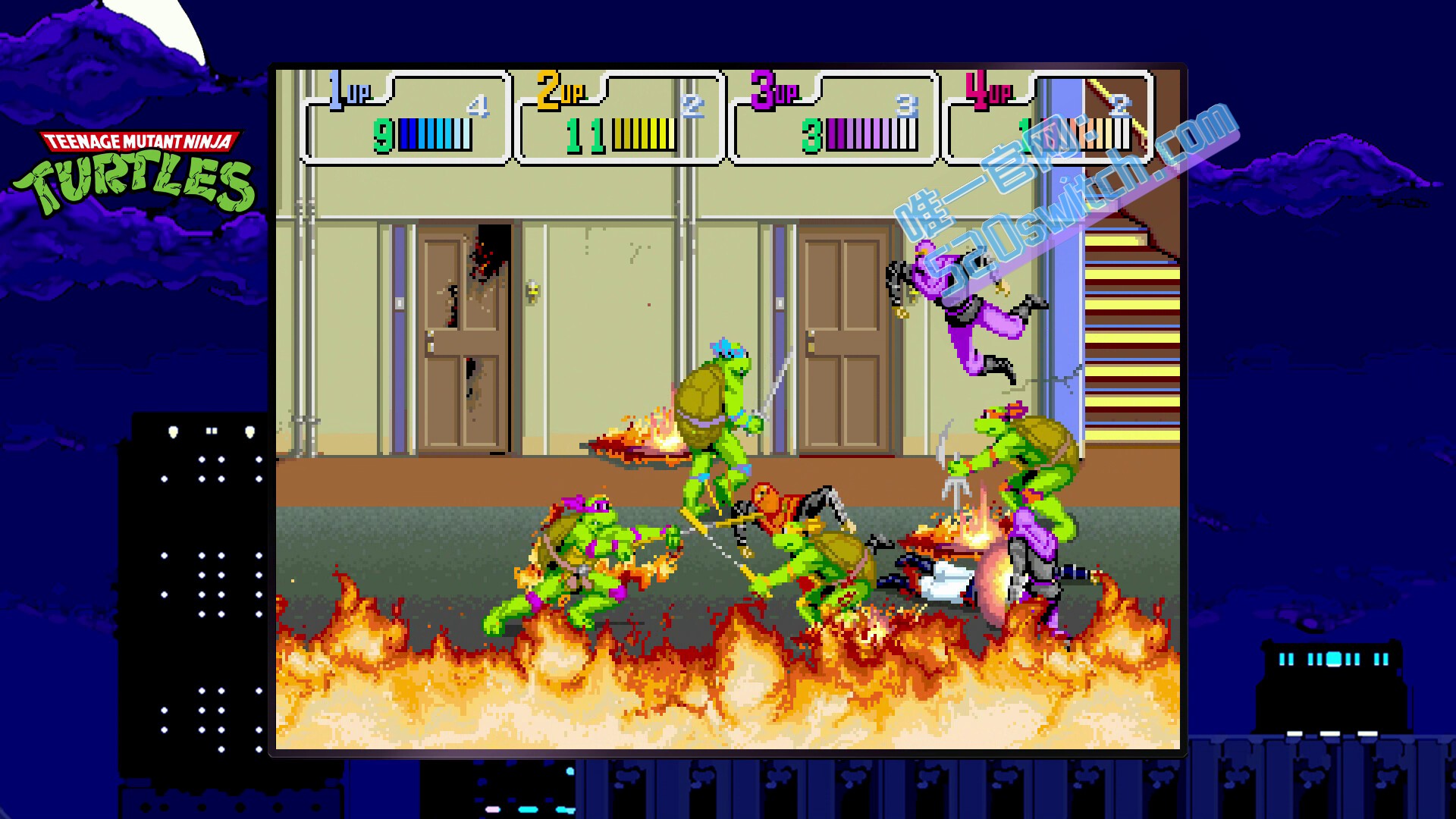《忍者神龟:哇卡绑卡合集 Teenage Mutant Ninja Turtles: The Cowabunga Collection》Switch 1.0.4补丁_2