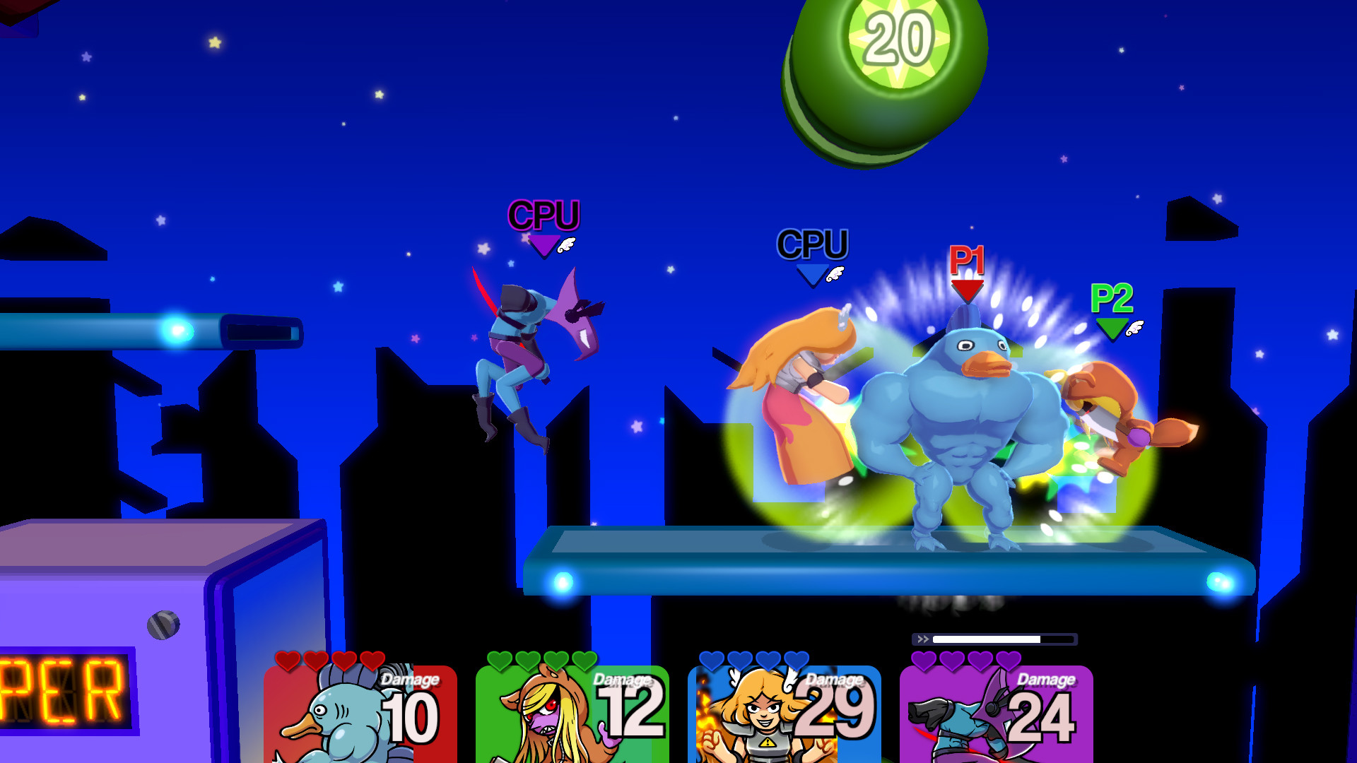 《击打城市 Slap City》Switch版1.0.0补丁_1