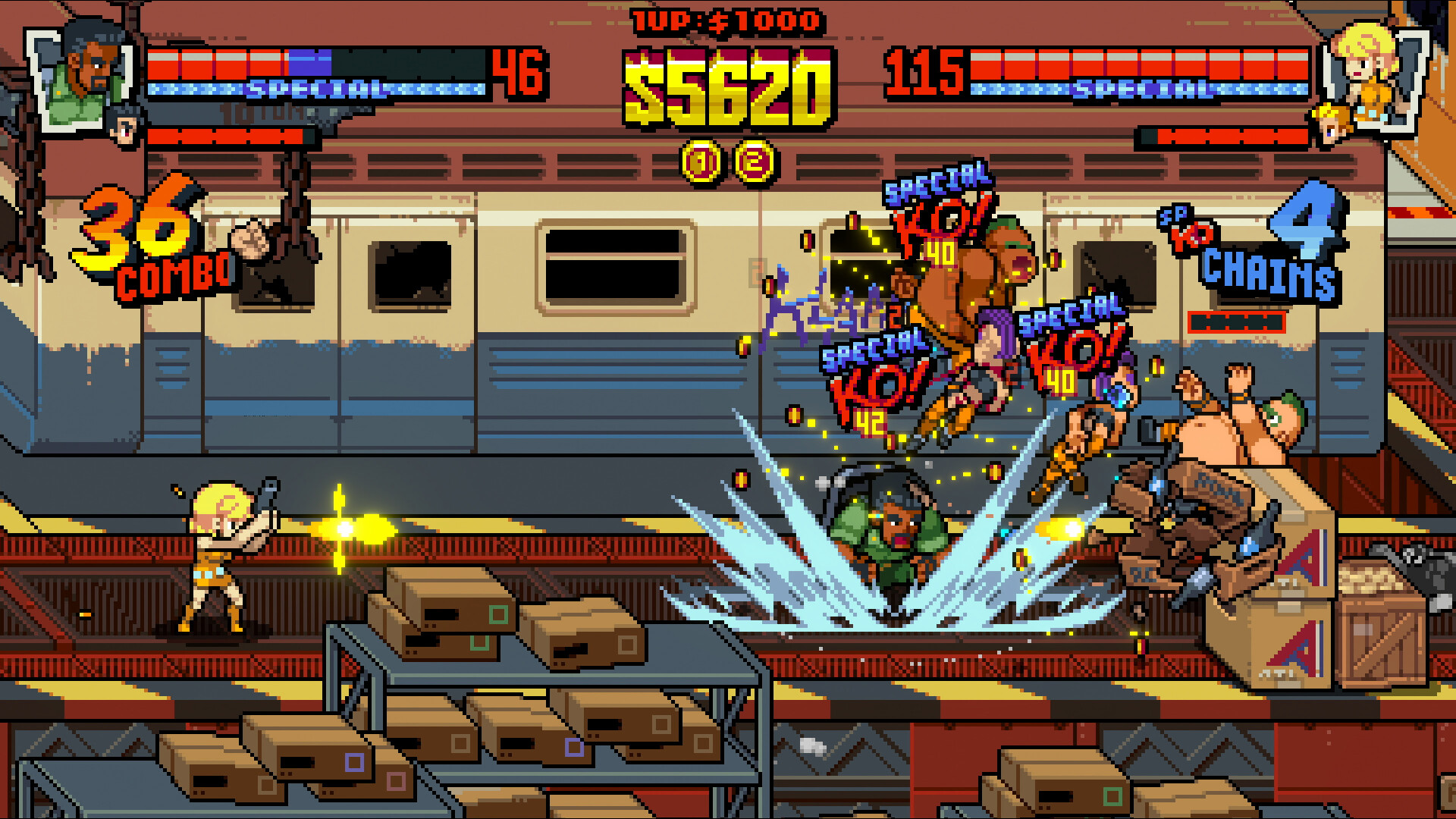 《双截龙外传 双龙出海 Double Dragon》Switch版1.0.15补丁_1